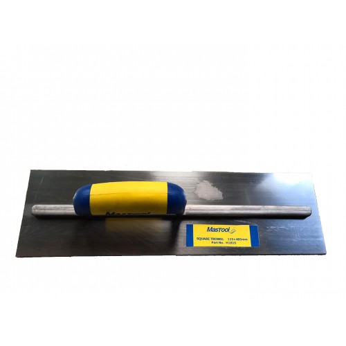Гладилка для бетона Mastool H102S р-р 280x120mm, нержавеющая сталь, прорезиненная ручка